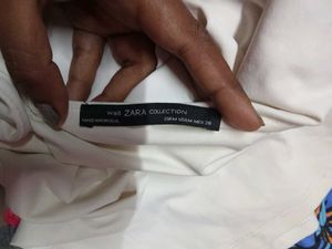 Zara Basic Tank Top Double Layered White