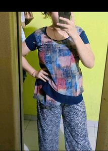 Navy Blue Top