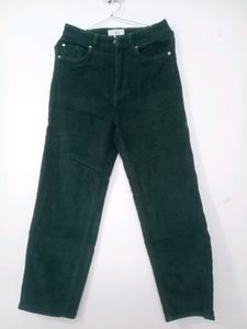 Corduroy Slim Trousers