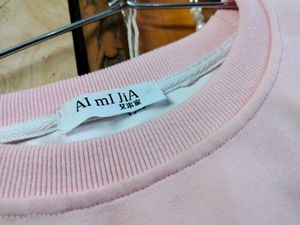 SpongeBob down shoulder sweatshirt