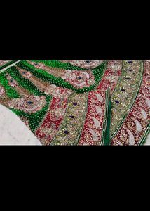 Emerald Green Bridal Lehenga