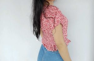 Floral Print Top