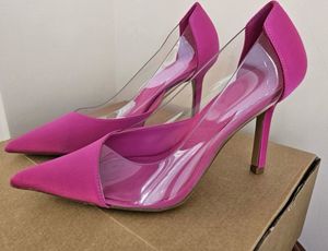 MANGO VINYL HEELS