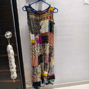 Multi Colour Gown - Casual Wear