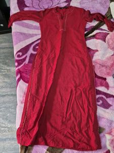 Red Tunic Top