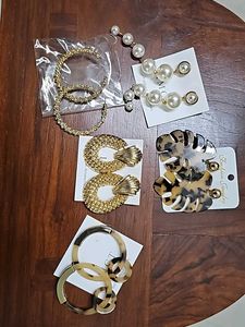 5 Piece Fashion Earrings