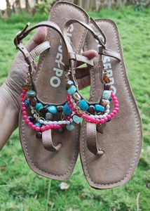 Gioseppo Sandals With Stones. Size 41