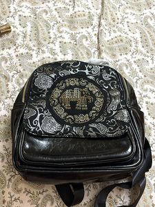 Elephant Design Backpack