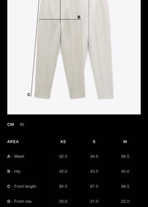 Zara Black Formal/casual Trouser