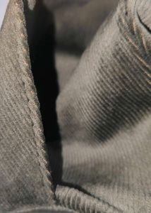 Olive Green Velvet Pants