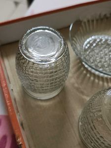 Three Pieces Cup With Two  Serving