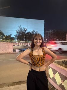 Tiger Print Crop Top