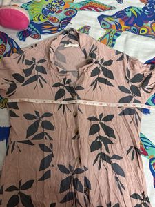 Floral Print Shirt Dress