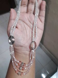 Peach Three Layer Chain