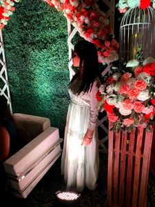 Pista Green Gown