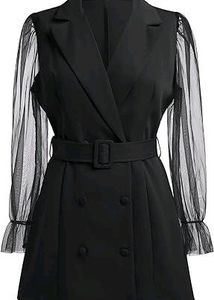 Urbanic Black Mini Dress