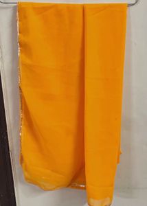 Bright Mustard Anarkali Suit