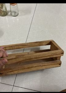 Glass Jars With Tray