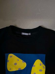 Cheese Graphic Sweatshirt