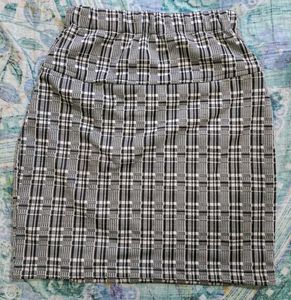 Checkered Miniskirt