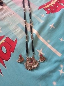 Mangalsutra and Necklace Combo