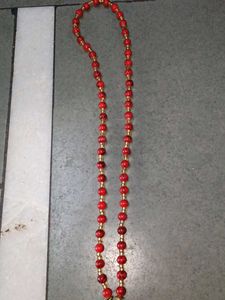 Red Beaded Necklace