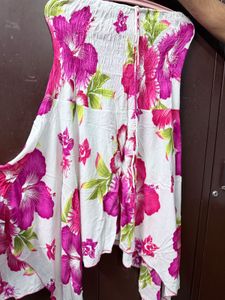 Floral Print Skirt