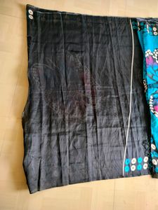 Digital Print Saree 🖤💙