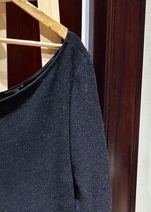 Code Chic One-Shoulder Shimmer  Top