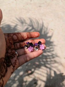Most Beautiful Purple 💜 Studs