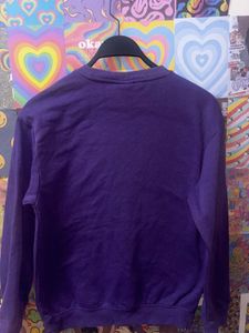 H&amp;M Purple Sweatshirt In Brand New Condition