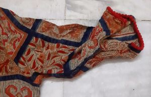 Beautiful A-line Multi-coloured Pompom Long Kurta