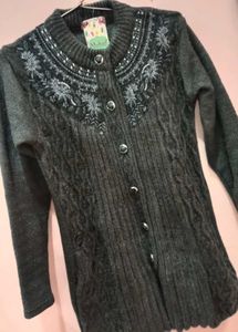 Elegant Embellished Cardigan for women
