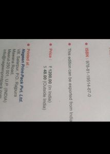 ISC class 11th Chemistry Book