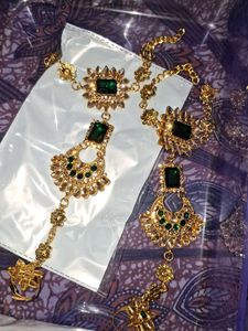 Emerald Bridal Jewelry Set