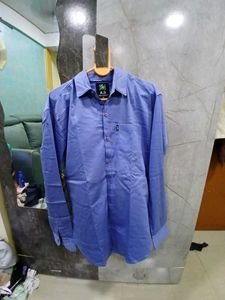 Classic Blue Dress Shirt