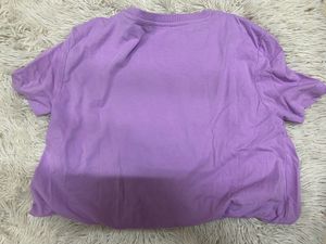 Lilac Crop Top