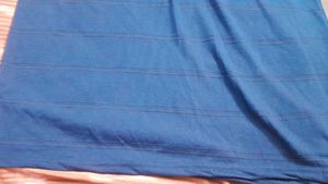 Blue Striped Polo Shirt