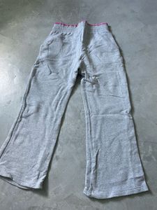 Gray Casual Pants