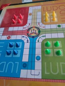 Portable Snakes &amp; Ladders/Ludo Game Table