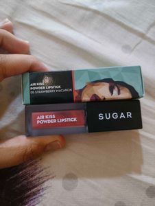 Sugar Air Kiss Powder Lipstick - Strawberry Macaro