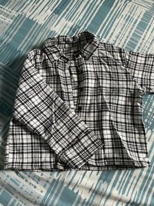 Plaid Crop Jacket