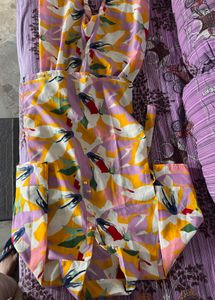 Floral Print Top & Pants Set