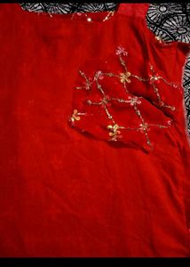 Heavy embroidery Sharara Set Back And Front