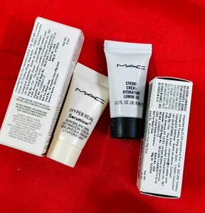 Mac Strobe Cream And Hyper Real Serumizing