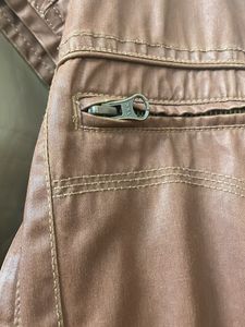 Brown Leather Jacket - Stylish &amp; Durable
