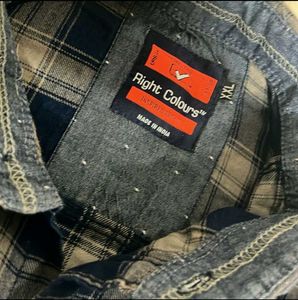 Blue Plaid Shirt
