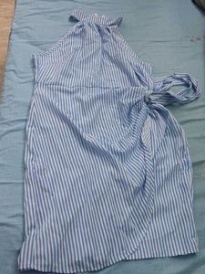 Halter Blue Dress