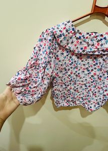 Ginger Floral Blouse - Size M