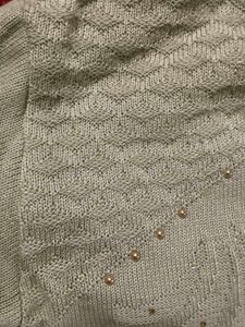 Embellished Knit Top